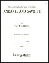 ANDANTE AND GAVOTTE CLARINET SOLO cover